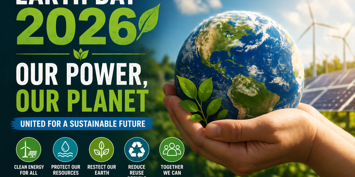 Earth Day 2026: Our Power, Our Planet Theme Calls for Action