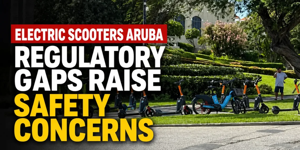Electric Scooters Aruba Regulatory Gaps Raise Safety Concerns