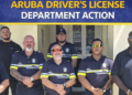 Aruba Driver’s License Department action