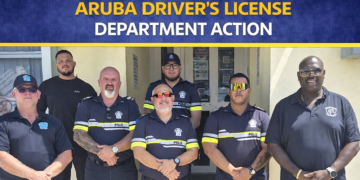 Aruba Driver’s License Department action