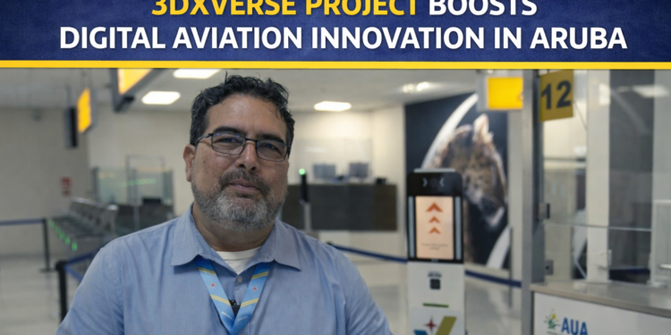 3DXVerse project Aruba aviation innovation