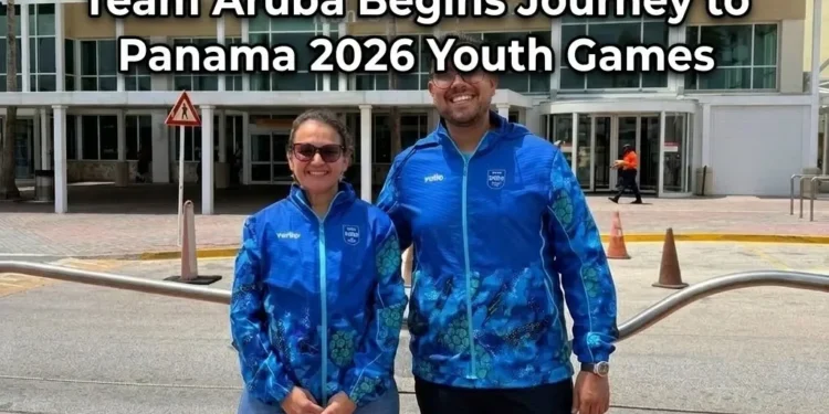 Team Aruba Begins Journey to Panama 2026 Youth Games journey