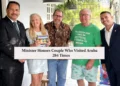 Minister Honors Couple Who Visited Aruba 284 Times ministerhonors