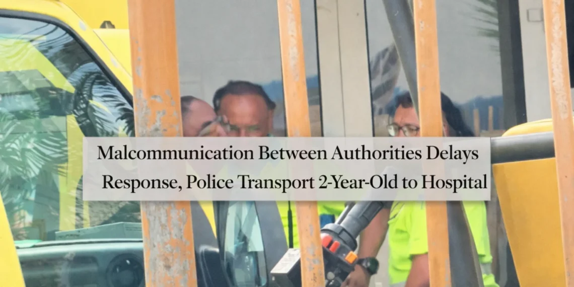 Malcommunication Between Authorities Delays Response, Police Transport 2-Year-Old to Hospital miscommunication