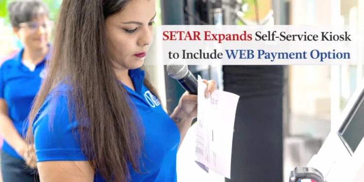 SETAR Expands Self-Service Kiosk to Include WEB Payment Option setar
