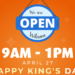 Super Doit Center King’s Day hours