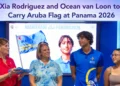 Xia Rodriguez and Ocean van Loon to Carry Aruba Flag at Panama 2026 xio