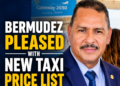 Bermudez Pleased with New Taxi Price List Bermudez Pleased with New Taxi Price List