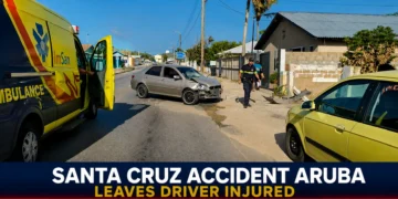 Santa Cruz Accident Aruba Leaves Driver Injured