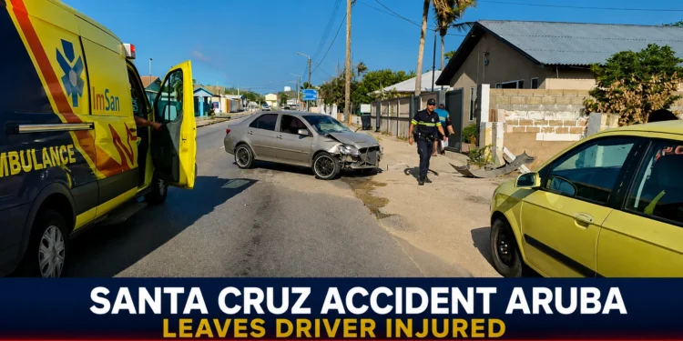 Santa Cruz Accident Aruba Leaves Driver Injured