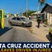 Santa Cruz Accident Aruba Leaves Driver Injured