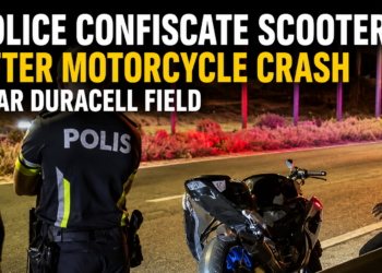 Duracell field motorcycle accident Aruba