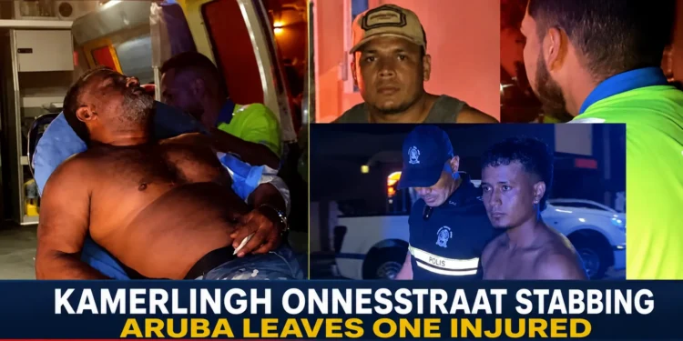 Kamerlingh Onnesstraat Stabbing Aruba Leaves One Injured