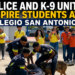 Aruba police K9 school demonstration
