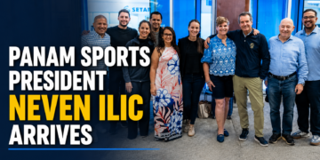 Panam Sports President Neven Ilic Arrives