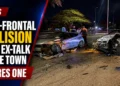 Semi-frontal Collision Near Ex-Talk of the Town Injures One