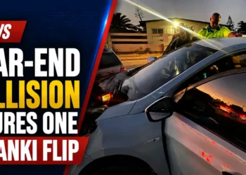 Rear-End Collision Injures One in Tanki Flip