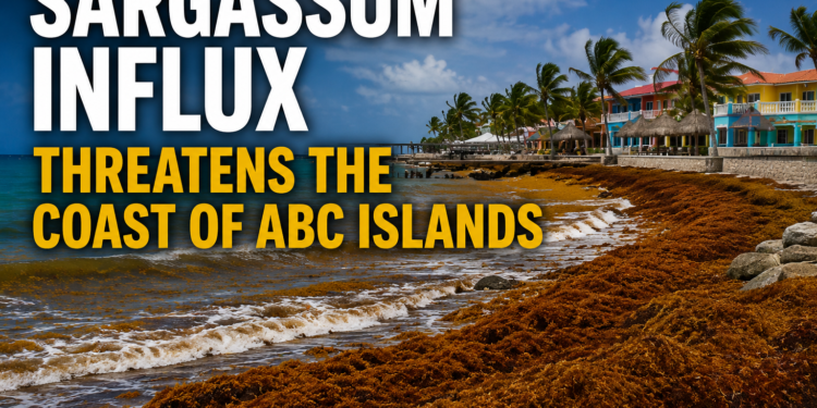 Sargassum Influx Threatens the Coast of ABC Islands