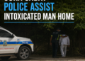 Cura Cabay Police Assist Intoxicated Man Home