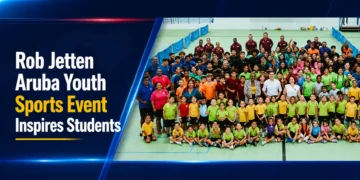 Rob Jetten Aruba Youth Sports Event Inspires Students