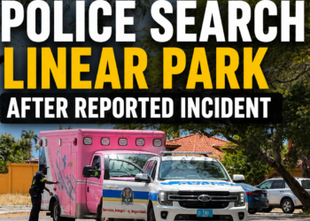 Police Search Linear Park After Reported Incident