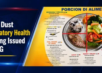 Aruba Dust Respiratory Health Warning Issued by DVG