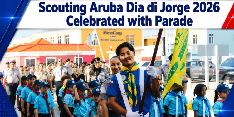 Scouting Aruba Dia di Jorge 2026 Celebrated with Parade