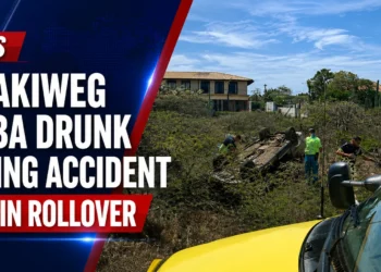 Sasakiweg Aruba Drunk Driving Accident Ends in Rollover