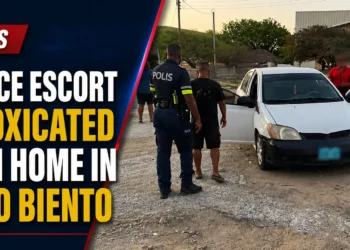 Police Escort Intoxicated Man Home in Sero Biento