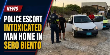 Police Escort Intoxicated Man Home in Sero Biento