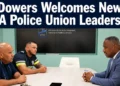 Dowers Welcomes New SPA Police Union Leadership dowersspapoliceunion