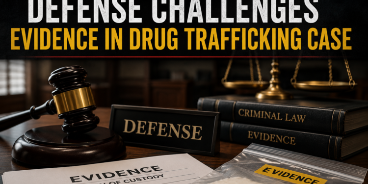 Defense Challenges Evidence in Drug Trafficking Case drugtrafficking