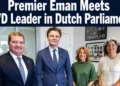 Premier Eman Meets VVD Leader in Dutch Parliament vvdparliament