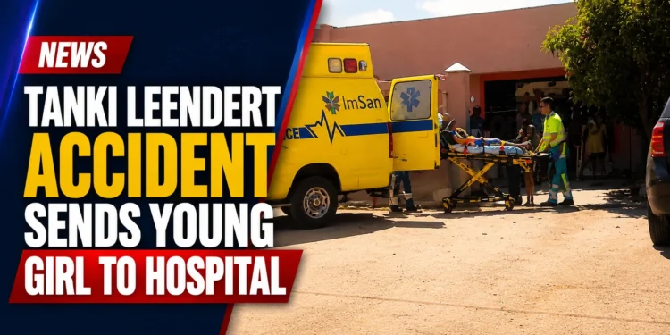 Tanki Leendert Accident Sends Young Girl to Hospital Tanki Leendert Accident Sends Young Girl to Hospital