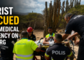 Tourist Rescued After Medical Emergency on Hooiberg