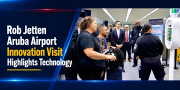 Rob Jetten Aruba Airport Innovation Visit Highlights Technology