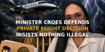 Minister Croes Defends Private Flight Decision, Insists Nothing Illegal Was Done