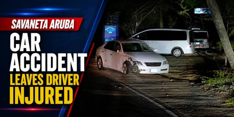 Savaneta Aruba Car Accident Leaves Driver Injured Savaneta Aruba Car Accident Leaves Driver Injured