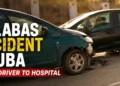 Calabas Accident Aruba Sends Driver to Hospital