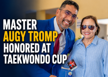 Master Augy Tromp Taekwondo Aruba