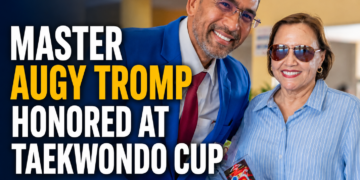 Master Augy Tromp Taekwondo Aruba