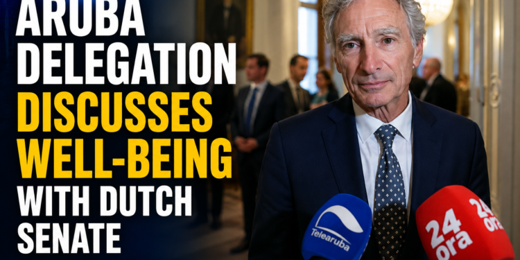 Aruba Delegation Discusses Well-being with Dutch Senate