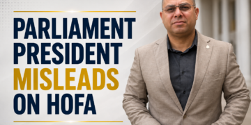 Parliament President Misleads on HOFA