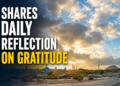 Shares Daily Reflection on Gratitude