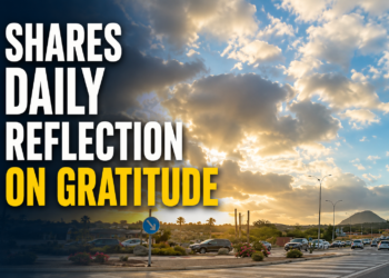 Shares Daily Reflection on Gratitude