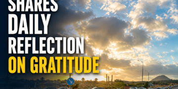 Shares Daily Reflection on Gratitude