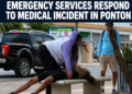 EMERGENCY RESPONSE IN PONTON AFTER MEDICAL INCIDENT