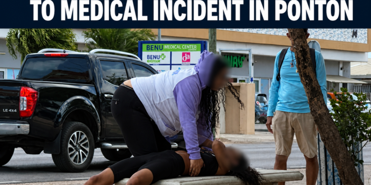 EMERGENCY RESPONSE IN PONTON AFTER MEDICAL INCIDENT