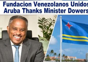 Fundacion Venezolanos Unidos Aruba Thanks Minister Dowers