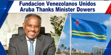 Fundacion Venezolanos Unidos Aruba Thanks Minister Dowers